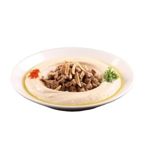 HUMMUS W MEAT  حمص مع لحمة