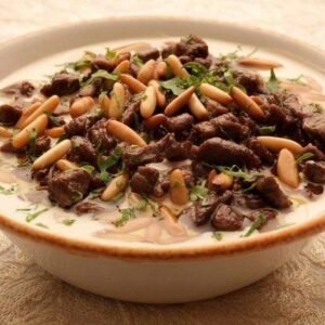 FITTAH LABAN W MEAT   فته لبن مع لحمة