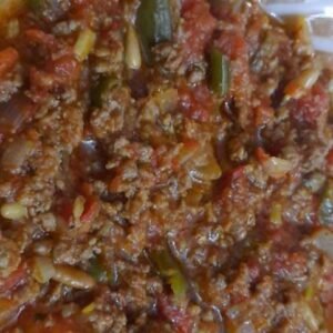 TOMATO & ONION W MEAT بندورة وبصل مع لحمة